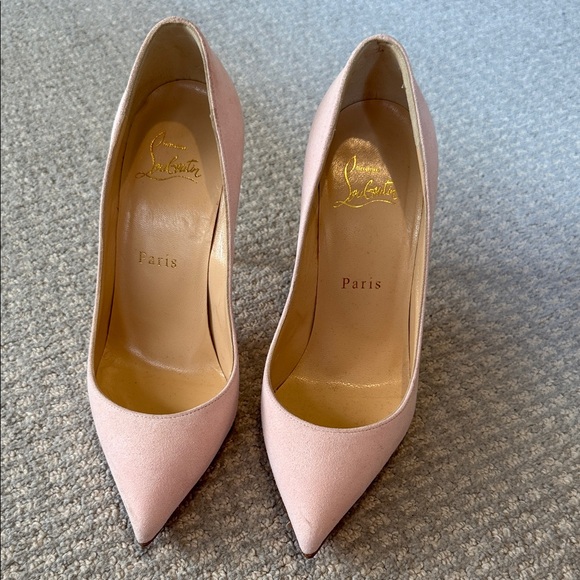 Christian Louboutin Pink Heels - Picture 2 of 4